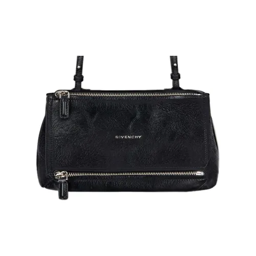 GIVENCHY Pandora Лакированная кожа Сумка через плечо Мини Женская Чисто черная