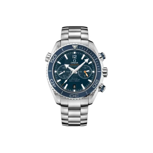 OMEGA Автоматический Механический Часы Мужские Seahorse Series Ocean Universe Синий