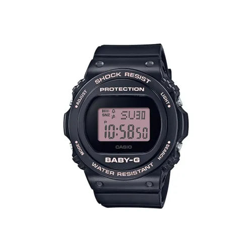 CASIO Кварцевый Movement Женские Детский Часы 44,9мм*43мм*12,9мм Розовый