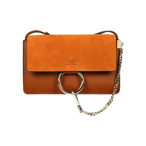 Chloe Chloé сумки Телячья кожа Коровья кожа Браслет Сумка Сумка через плечо Сумка Женская Умбра