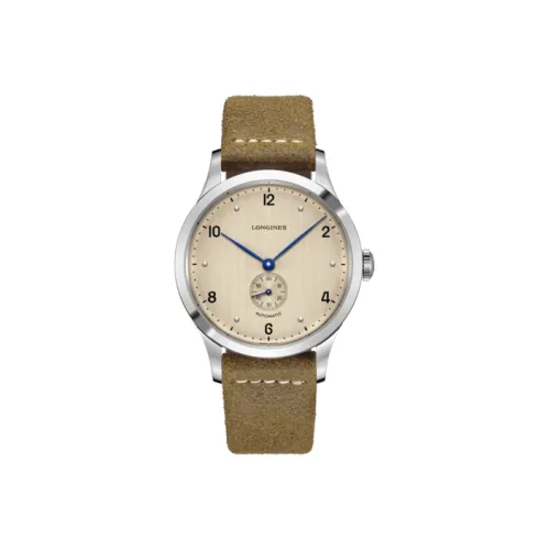 LONGINES Автоматический Механический Механизм Мужские Классические Винтажные Часы 40 мм Желтые