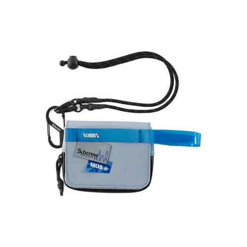 Subcrew Face Mask Сумка Монетница Сумка через плечо Унисекс Серый Белый Черный