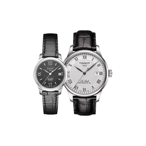 TISSOT Le Locle Collection Автоматический Механический Механизм Унисекс Часы 39,3 мм Серебристый Циферблат