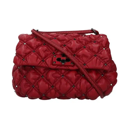 Valentino Garavani Кожаная сумка через плечо сумка на плечо женская красная