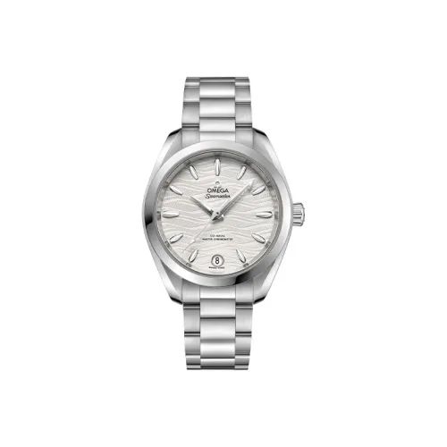 OMEGA Автоматический Механический Movement Женские AQUA TERRA 150 метров Часы 34 мм Серебряные