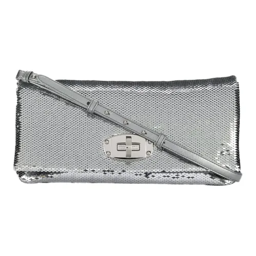 MIU MIU Кожа Сумка через плечо Женская Серебряная