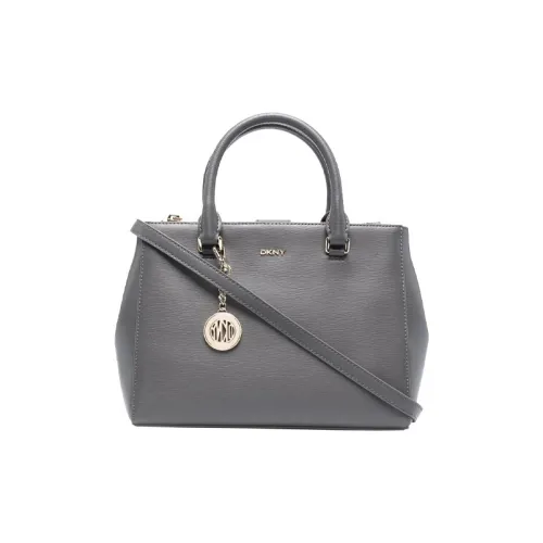 DKNY Кожа Сумка Женская Серого цвета