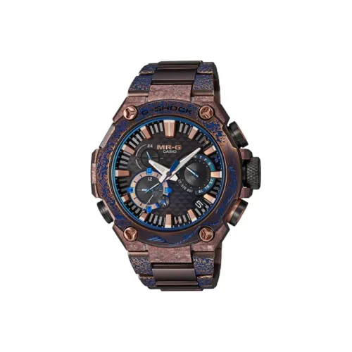 CASIO MR G Series G SHOCK Collection Impact Ball Japan Warrior Solar Кварцевый механизм Часы Мужские Черный циферблат
