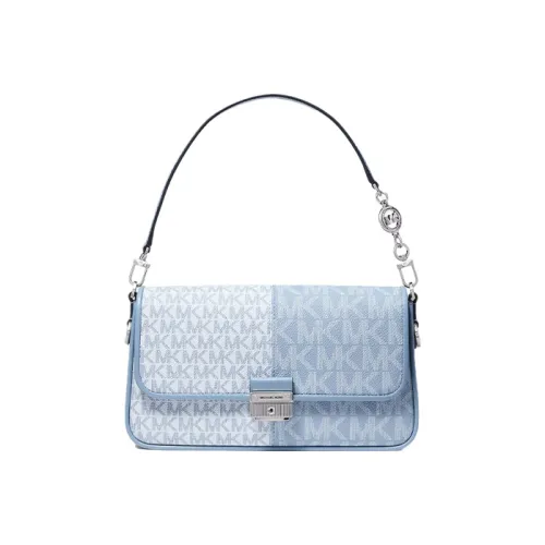 MICHAEL KORS Bradshaw Искусственная кожа Сумка через плечо Женская Джинсовый синий