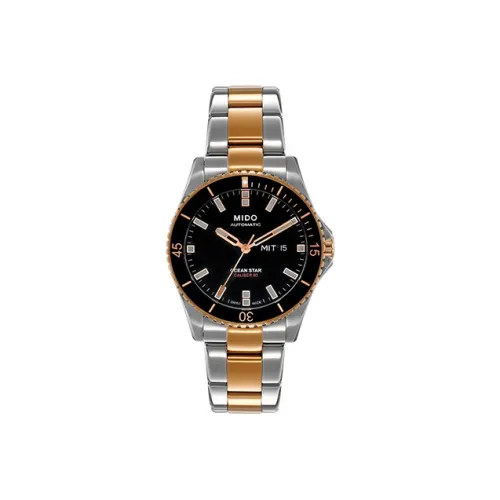 Mido Автоматический Механический Механизм Мужские Часы Leader Submariner 42,5 мм Черные