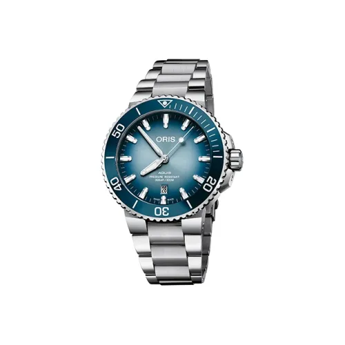 Oris Механический механизм Мужские часы из коллекции Diving Collection, 43,5 мм, синий