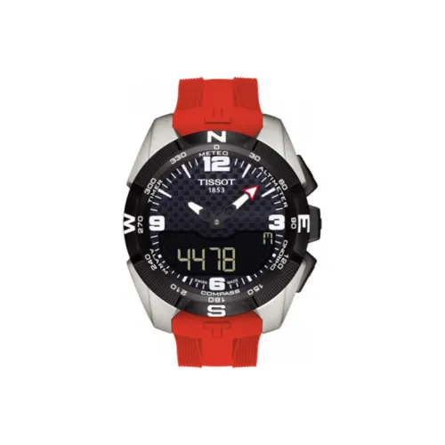 TISSOT Солнечный Кварцевый Механизм Мужские Часы Tengzhi Infinite Series 45мм*45мм*13мм Черные