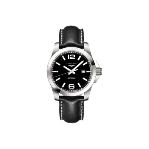 LONGINES Автоматический Механический Мужской Часы Comcast Collection 43mm*11,6mm Черные