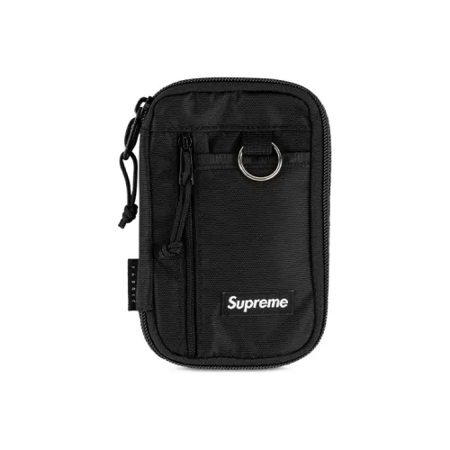 Supreme Nylon Clutch Unisex Black Supreme Нейлон Клатч Унисекс Черный