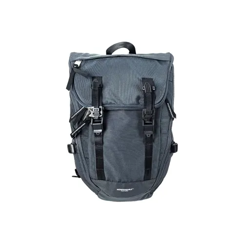 Indispensable Полиэстер Рюкзак Стандартный Унисекс Серый