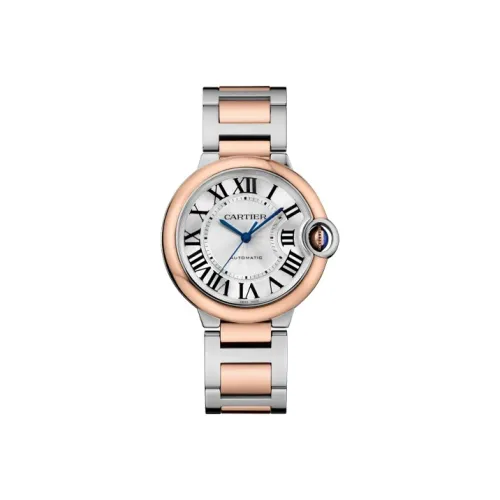 CARTIER Автоматический Механический Movement Унисекс Часы из коллекции Blue Balloon Белый