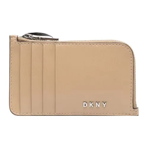DKNY Кожа Кошелек Женские Бежевый