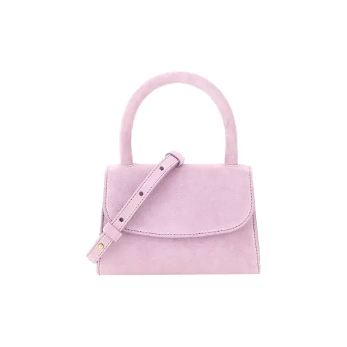 By Far Овчина Сумка через плечо Сумка Сумка через плечо Мини Женская Светло-фиолетовая