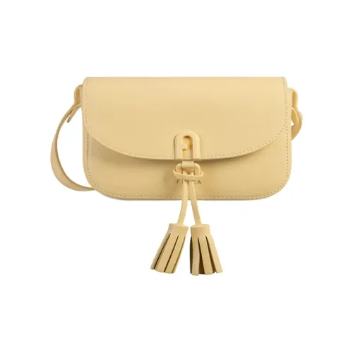 Furla Кожа Сумка через плечо Мини Женская Желтая