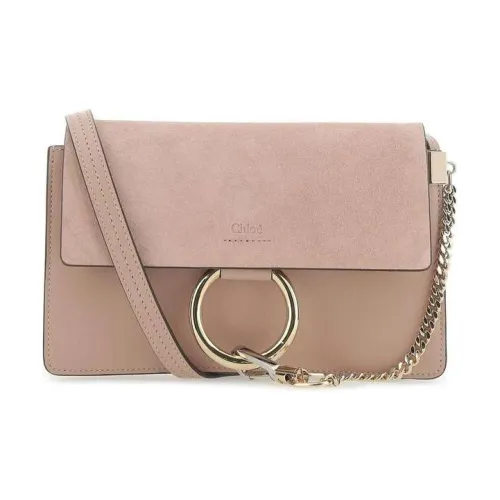 Chloe Chloé сумки кожа сумка через плечо стандартная женская светло-розовая