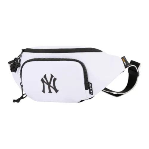 MLB Base Logo New York Yankees Canvas Tote Bag Standard Unisex White