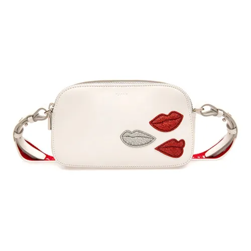 BALLY Коровья кожа Camera Сумка Сумка через плечо Женская Белая