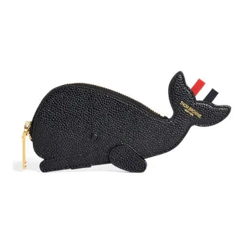 THOM BROWNE· Кожа с аксессуаром сумка женская черный