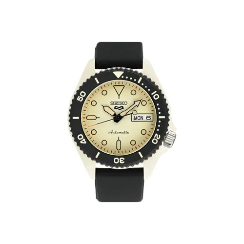 SEIKO Механический Movement Серия UNISEX 5 Часы 39 мм Желтые