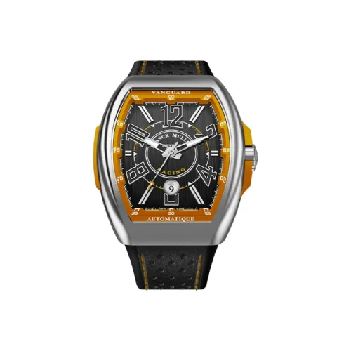 Franck Muller Автоматический Механический Мужские Часы YACHTING VANGUARD 44мм*53,7мм Черные