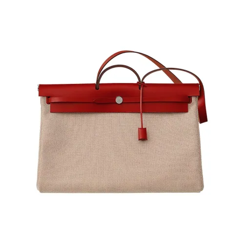HERMES Herbag Холщовая сумка сумка через плечо сумка на плечо женская красная