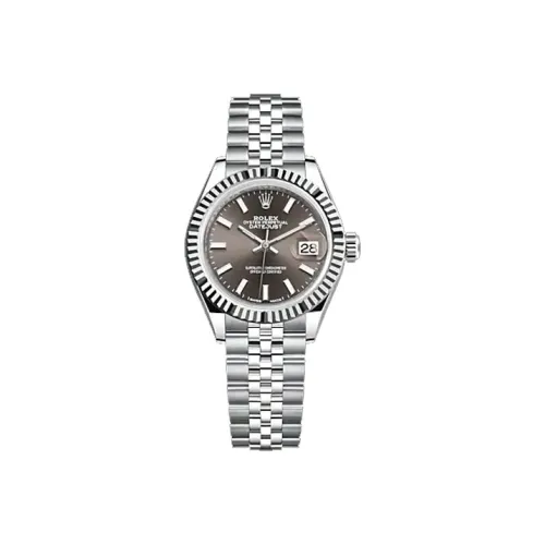 ROLEX Автоматический Механический Movement Женские Women's Apparel Log Series Часы 28 мм Серые