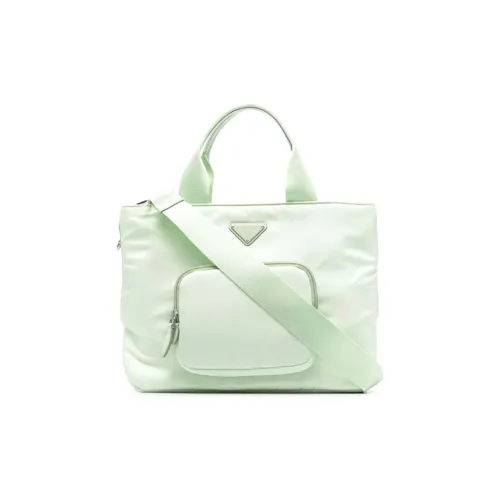 PRADA Нейлоновая сумка женская зеленая