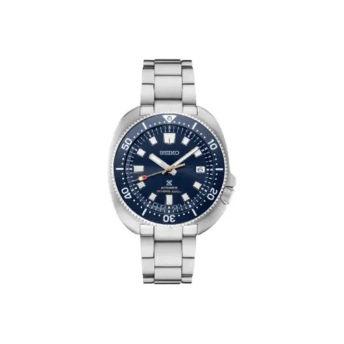SEIKO Prospe Collection Автоматический Механический Механизм Нержавеющая Сталь Ремешок Часы Мужские Синий Циферблат SPB183