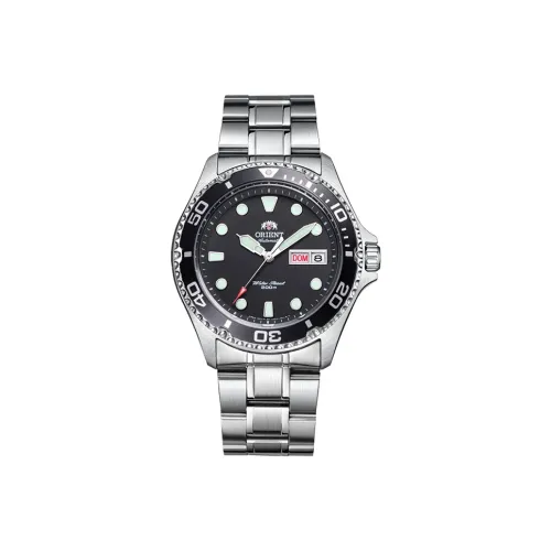 ORIENT Автоматический Механический Механизм Мужские Часы 41,5mm*13mm Черный