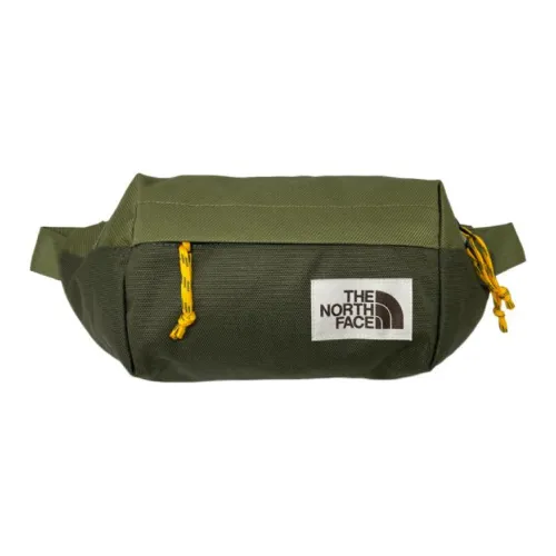 The North Face 4L Бананка Outdoor Сумка Ткань Армейский Зеленый Унисекс