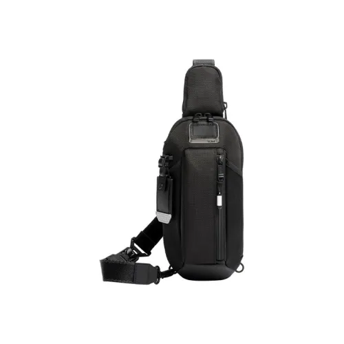 TUMI Нейлоновая сумка через плечо большая мужская черная