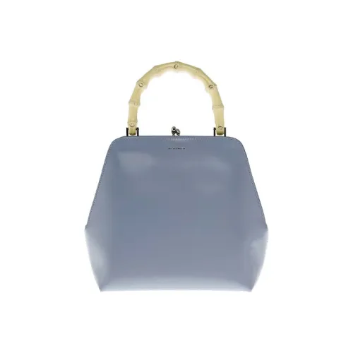 JIL SANDER Телячья кожа Сумка Клатч Женская Синяя