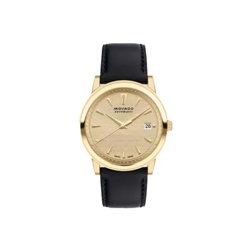 MOVADO Автоматический Механический Часы для Мужчин 40 мм Золото