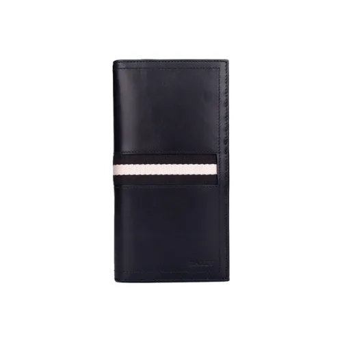 BALLY Коровья кожа Клатч Кошелек Мужской Черный