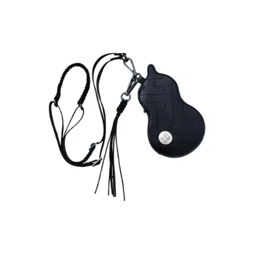 Лайнер Синтетическая Кожа Сумка через плечо Стандартная Унисекс Черный