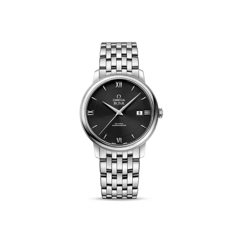 OMEGA Автоматический Механический Часы Мужские Elegant Saucer Series 39,5 мм Черные