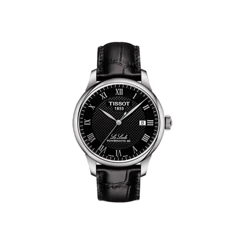 TISSOT Автоматический Механический Часы Мужские из Коллекции Le Locle, 39,3 мм, Черный