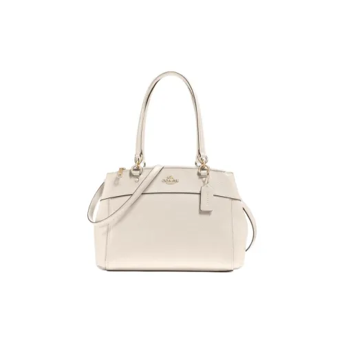 COACH Brooke Кожа Плечевая сумка Стандартная Женская Экрю