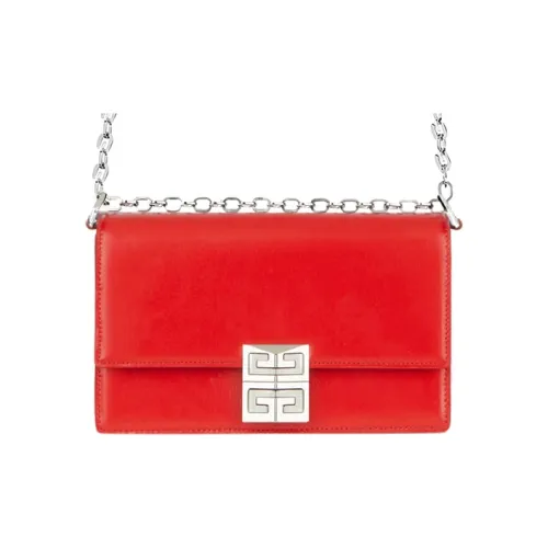 GIVENCHY Сумка из коровьей кожи с цепочкой сумка через плечо маленькая женская красная