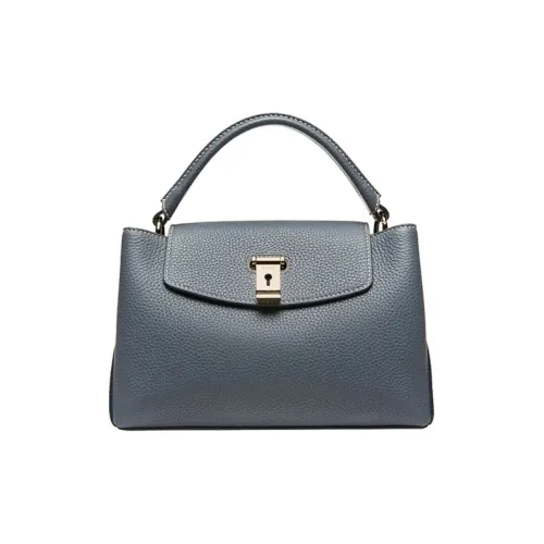 BALLY Layka Коровья кожа Сумка Маленькая Женская Синяя