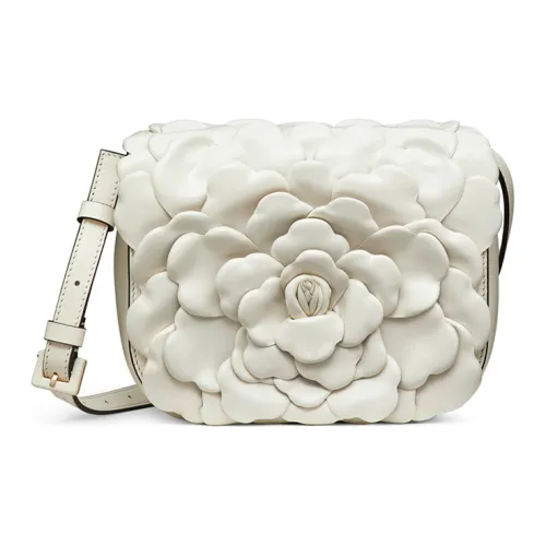 Valentino Atelier Овчина Кожа Курьерская сумка Сумка на плечо Сумка Women's White