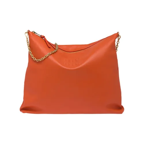 MIU MIU Soft Sheep Leather Handbag Shoulder Bag Women's