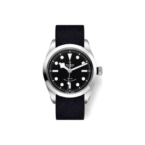 TUDOR Автоматический Механический Механизм Мужские Часы из Коллекции BLACK BAY Черные