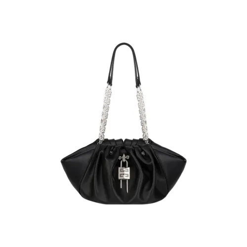 Givenchy 4G Коровья кожа Сумка на плечо Сумка Сумка через плечо Маленькая Женская Черная