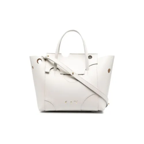 Off Белый Burrow Натуральная кожа Сумка Унисекс Белый